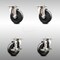Service Caster 4 Inch 316SS Hard Rubber Wheel Swivel Top Plate Caster Brakes SCC, 2PK SCC-SS31620S414-HRS-2-TLB-2 - alternate 1